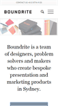 Mobile Screenshot of boundrite.com.au